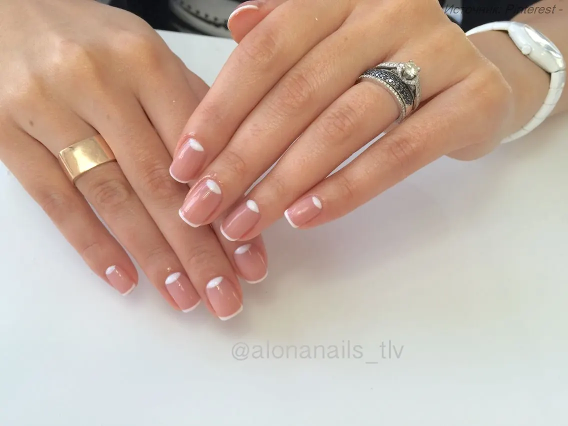 Белые ногти